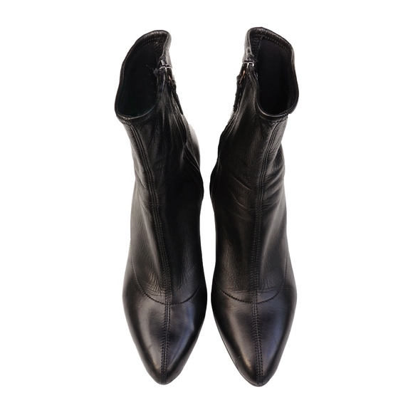 PRADA CALZATURE DONNA LEATHER ANKLE BOOT - Picture 2 of 8